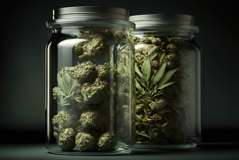 buds-marijuana-stacked-glass-jar